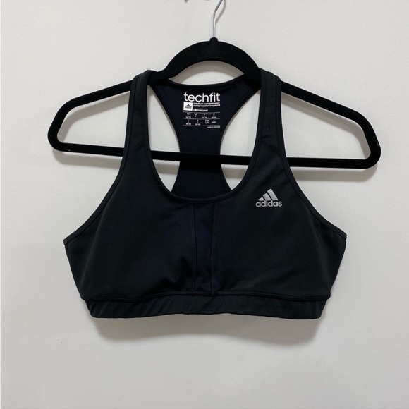Adidas Techfit Climate Bra size large - Picture 1 of 2
